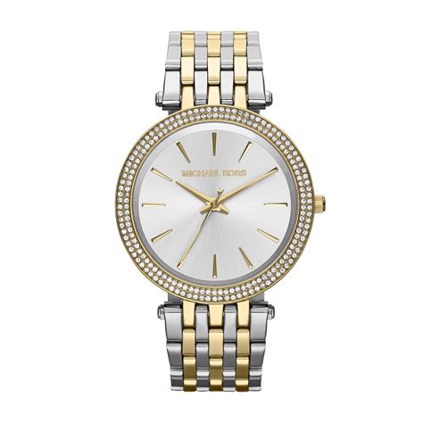 michael kors watch women's gold and silver|silver designer watches for women.